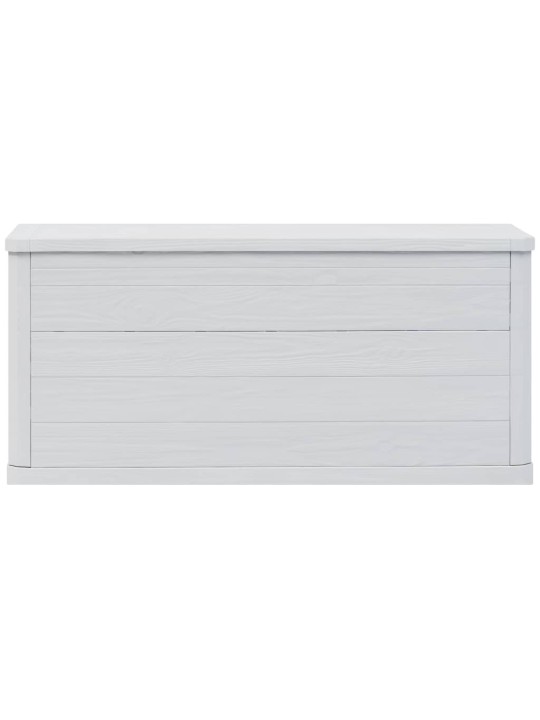 Zahradní úložný box 280 l světle šedý