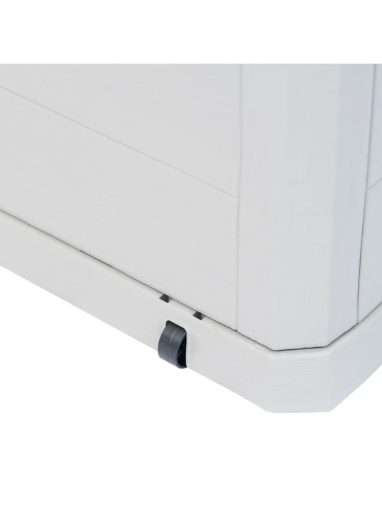 Zahradní úložný box 280 l světle šedý