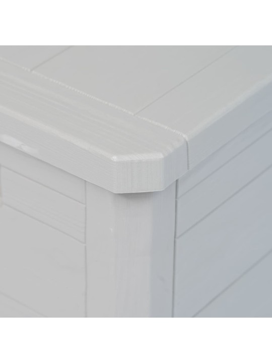 Zahradní úložný box 280 l světle šedý