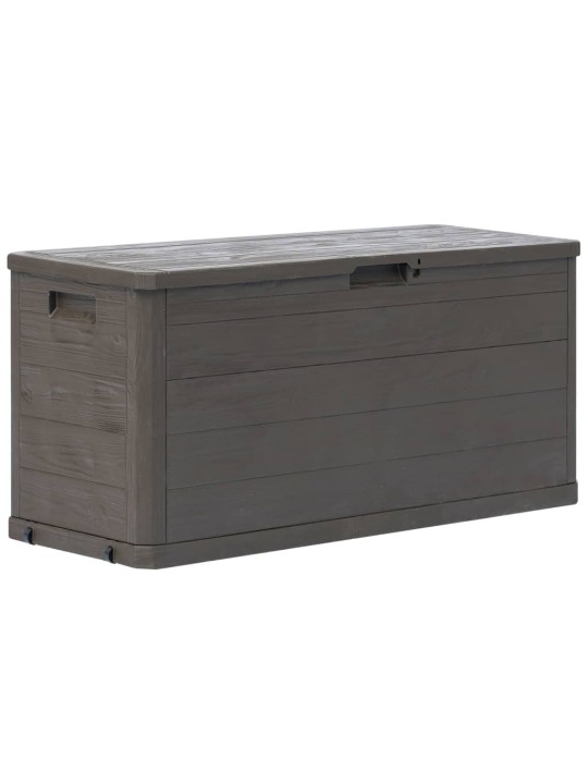 Zahradní úložný box 280 l hnědý