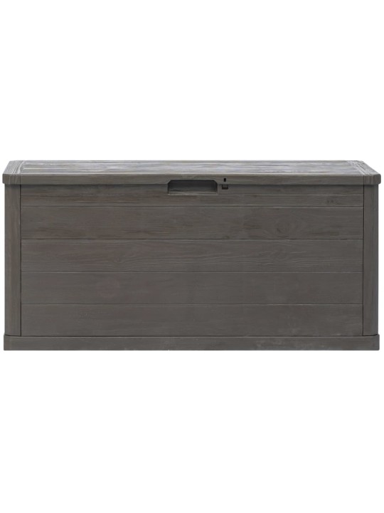 Zahradní úložný box 280 l hnědý