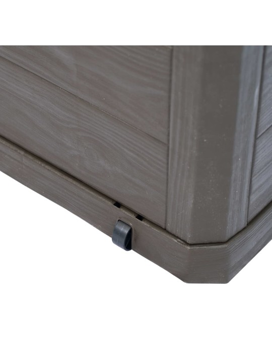 Zahradní úložný box 280 l hnědý