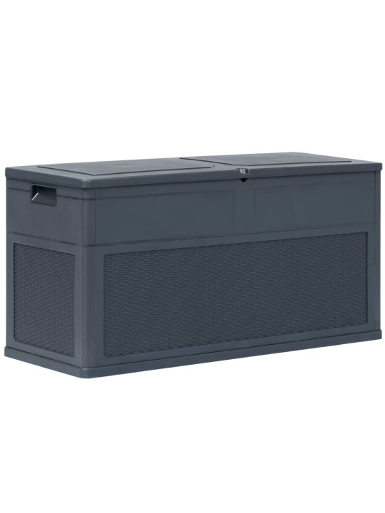 Zahradní úložný box 320 l antracitový