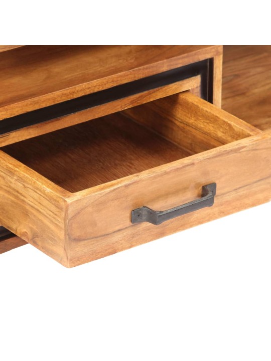 Konferenční stolek 100 x 45 x 33 cm masivní akáciové dřevo