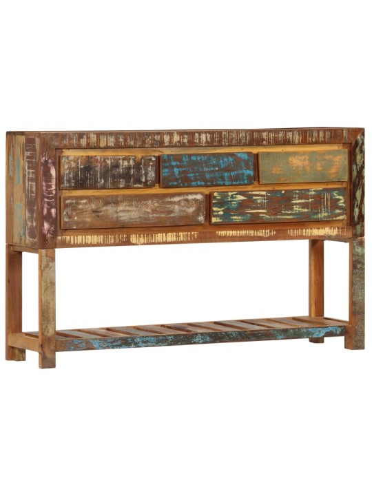 Příborník 120 x 30 x 75 cm masivní recyklované dřevo