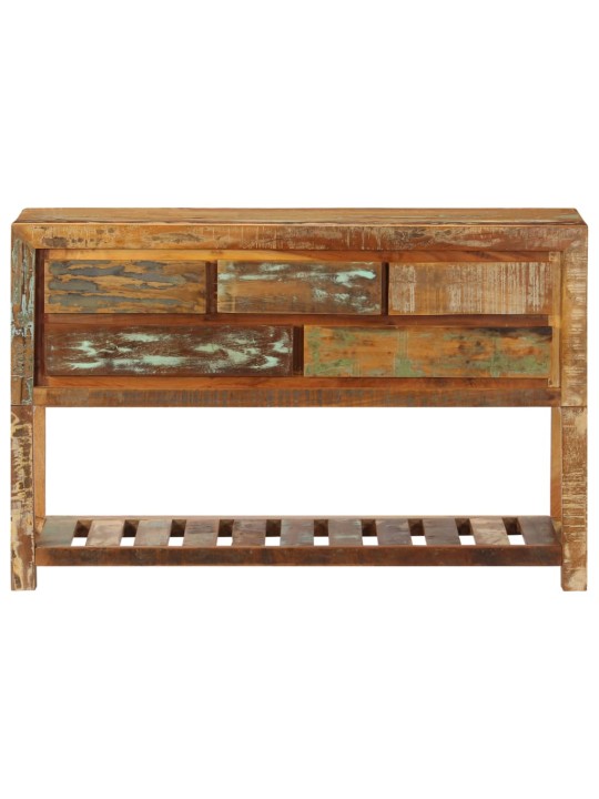 Příborník 120 x 30 x 75 cm masivní recyklované dřevo