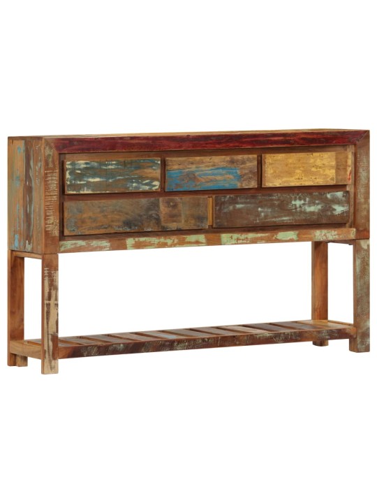 Příborník 120 x 30 x 75 cm masivní recyklované dřevo