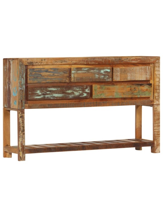 Příborník 120 x 30 x 75 cm masivní recyklované dřevo