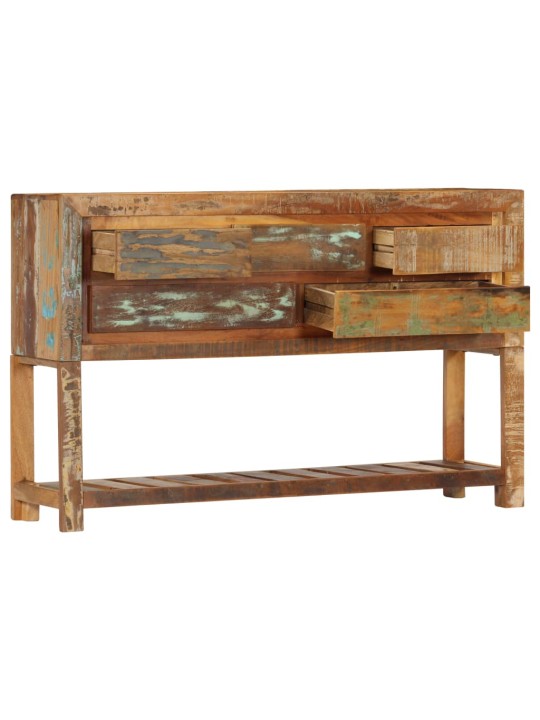 Příborník 120 x 30 x 75 cm masivní recyklované dřevo