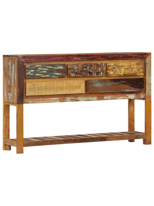 Příborník 120 x 30 x 75 cm masivní recyklované dřevo