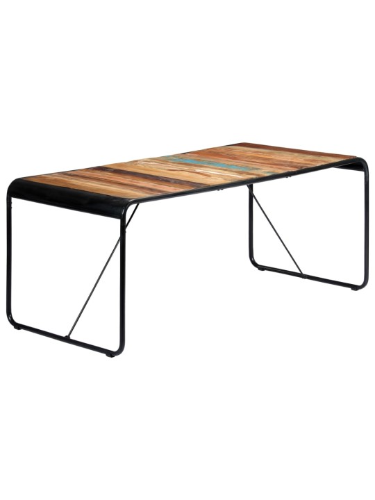 Jídelní stůl 180 x 90 x 76 cm masivní recyklované dřevo