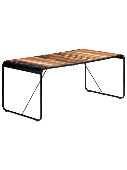 Jídelní stůl 180 x 90 x 76 cm masivní recyklované dřevo