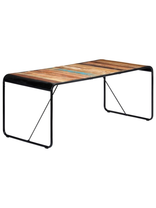 Jídelní stůl 180 x 90 x 76 cm masivní recyklované dřevo