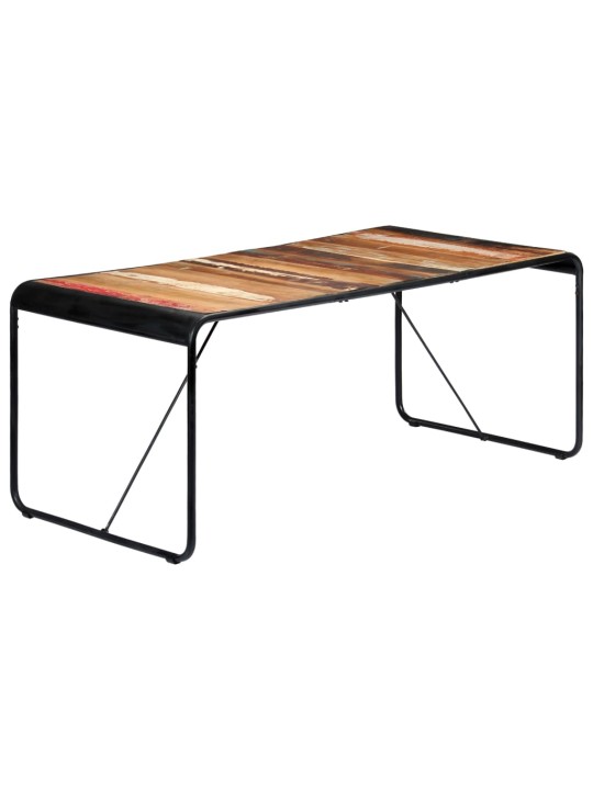 Jídelní stůl 180 x 90 x 76 cm masivní recyklované dřevo