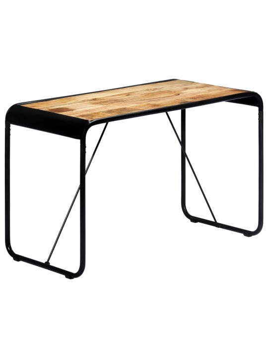 Jídelní stůl 118 x 60 x 76 cm masivní hrubé mangovníkové dřevo