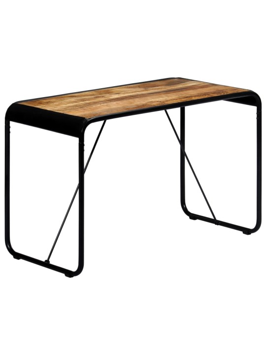 Jídelní stůl 118 x 60 x 76 cm masivní hrubé mangovníkové dřevo
