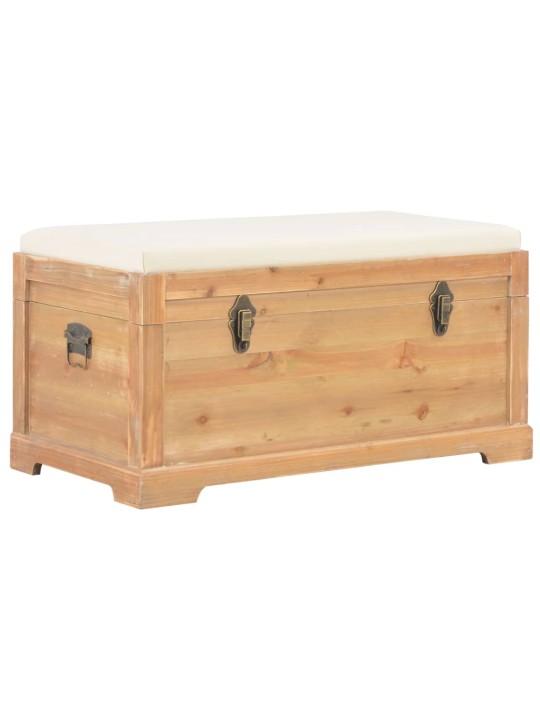 Úložný box se sedákem 80 x 40 x 40 cm MDF