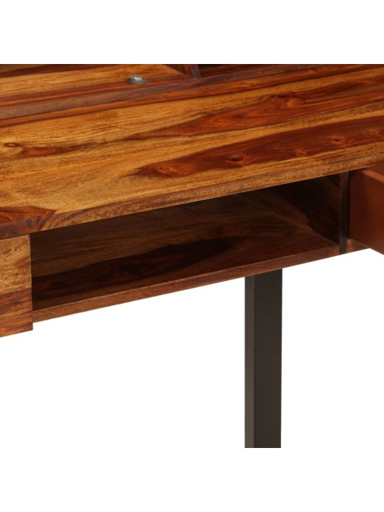 Psací stůl 110 x 50 x 94 cm masivní akácie  a ocel