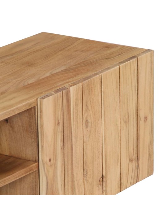 TV stolek 140 x 30 x 45 cm masivní akáciové dřevo