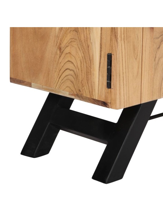 TV stolek 140 x 30 x 45 cm masivní akáciové dřevo