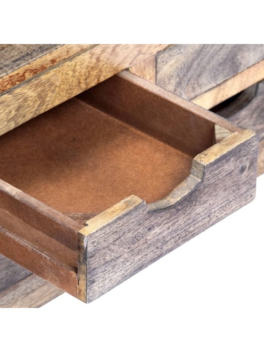 Konferenční stolek šedý 100 x 50 x 30 cm masivní akácie