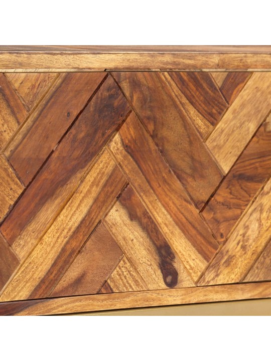 TV stolek 140 x 30 x 45 cm masivní akáciové dřevo