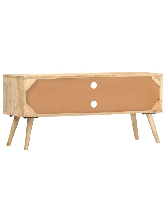 TV stolek 100 x 30 x 45 cm masivní mangovníkové dřevo