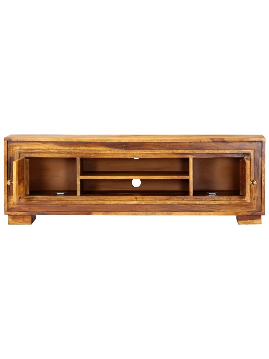 TV stolek 118 x 30 x 40 cm masivní akáciové dřevo