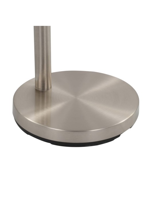 Stojací lampa 200 cm 5 x E14 stříbrná