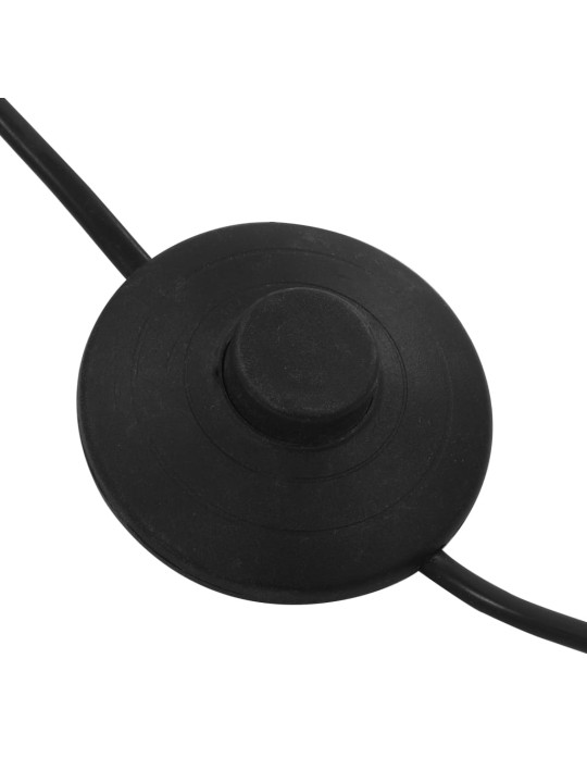 Stojací lampa 200 cm 5 x E14 černo-zlatá