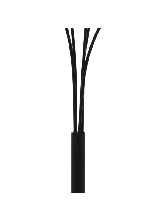 Stojací lampa 200 cm 5 x E14 černo-zlatá