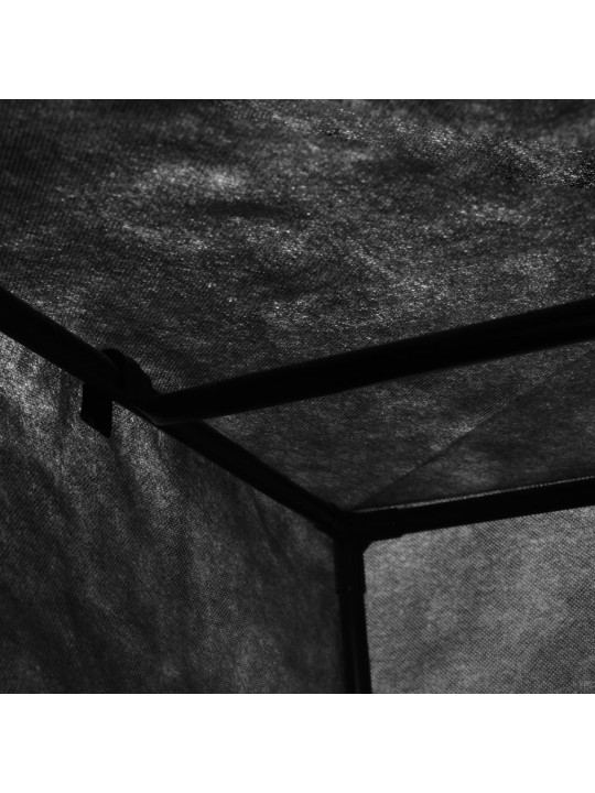 Šatní skříně 2 ks černé 75 x 50 x 160 cm
