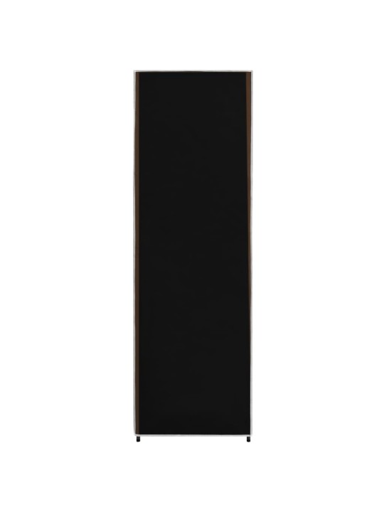Šatní skříň černá 87 x 49 x 159 cm textil