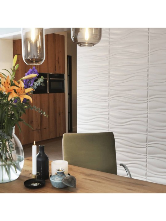 WallArt 24 ks 3D nástěnné panely GA-WA04 Waves