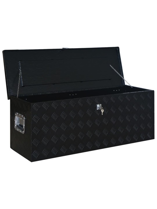 Hliníkový box 1085 x 370 x 400 mm černý