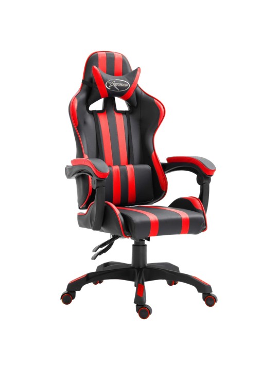 Herní židle vínová umělá kůže