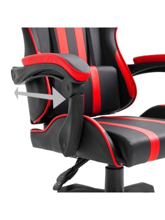 Herní židle vínová umělá kůže