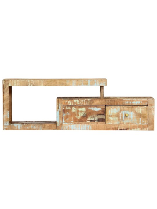 TV stolek 120 x 30 x 40 cm masivní recyklované dřevo