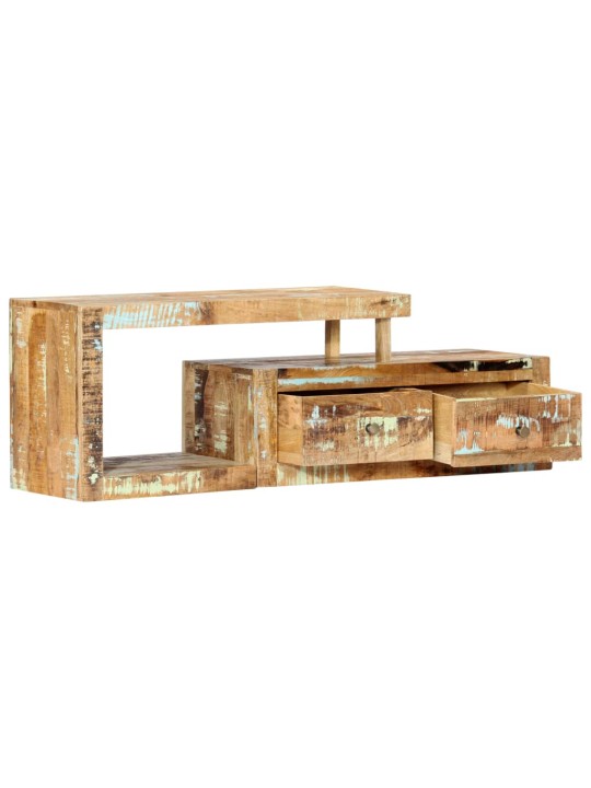 TV stolek 120 x 30 x 40 cm masivní recyklované dřevo