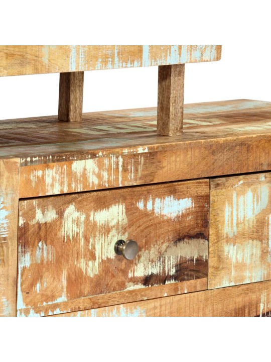TV stolek 120 x 30 x 40 cm masivní recyklované dřevo