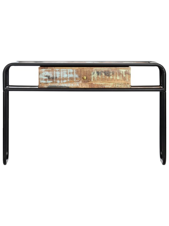 Konzolový stolek 118 x 30 x 75 cm masivní recyklované dřevo