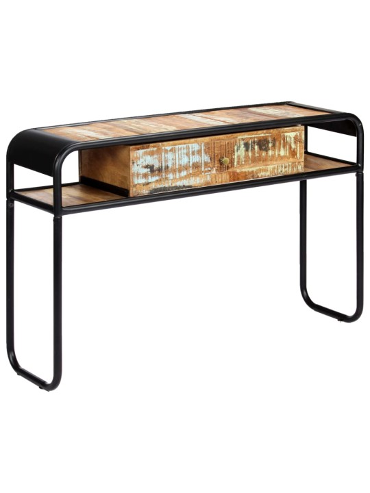 Konzolový stolek 118 x 30 x 75 cm masivní recyklované dřevo