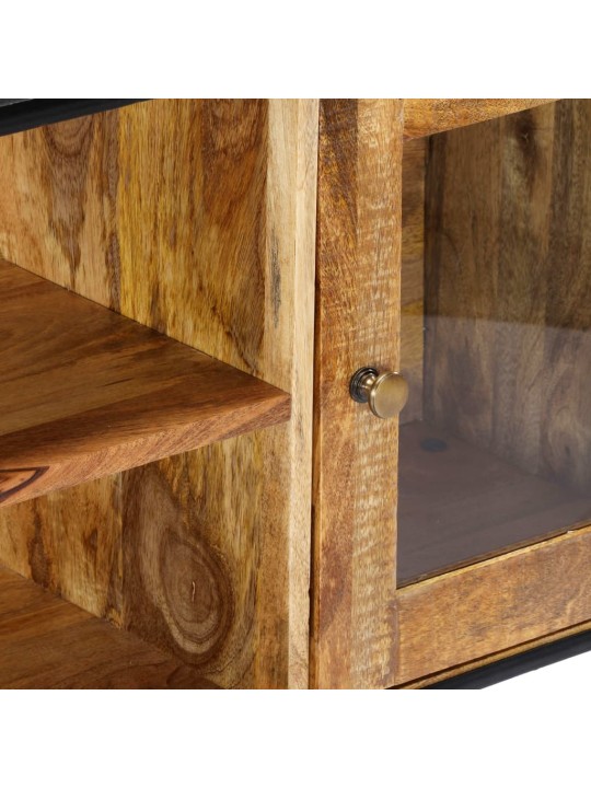 TV stolek 120 x 30 x 75 cm masivní recyklované dřevo