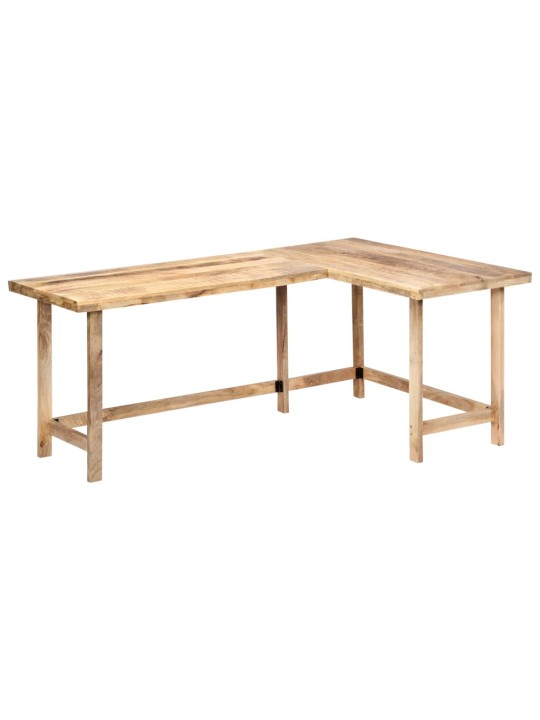 Psací stůl 180 x 120 x 76 cm masivní mangovníkové dřevo