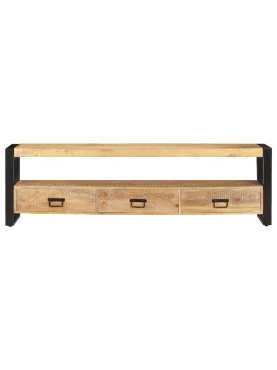 TV stolek 150 x 30 x 45 cm masivní mangovníkové dřevo