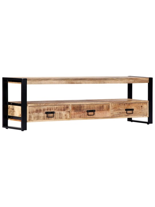 TV stolek 150 x 30 x 45 cm masivní mangovníkové dřevo