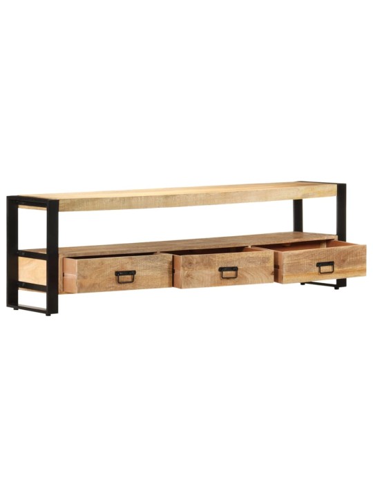 TV stolek 150 x 30 x 45 cm masivní mangovníkové dřevo