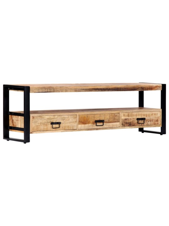 TV stolek 150 x 30 x 45 cm masivní mangovníkové dřevo