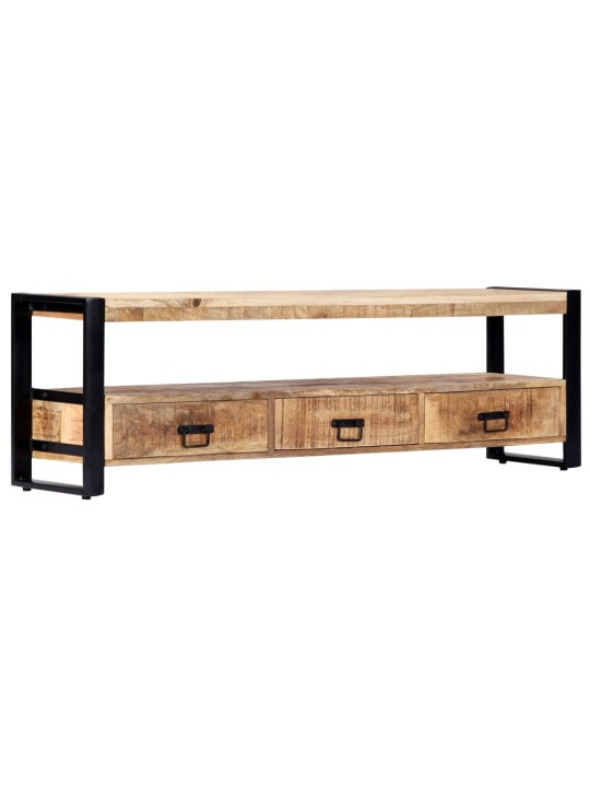 TV stolek 150 x 30 x 45 cm masivní mangovníkové dřevo