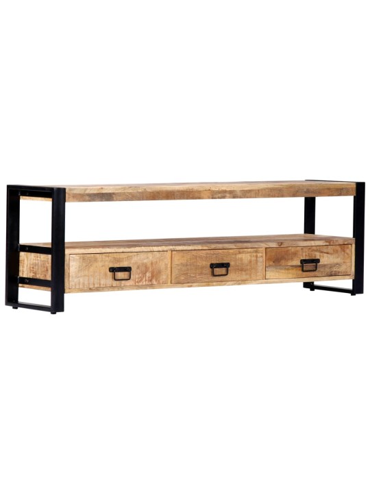 TV stolek 150 x 30 x 45 cm masivní mangovníkové dřevo